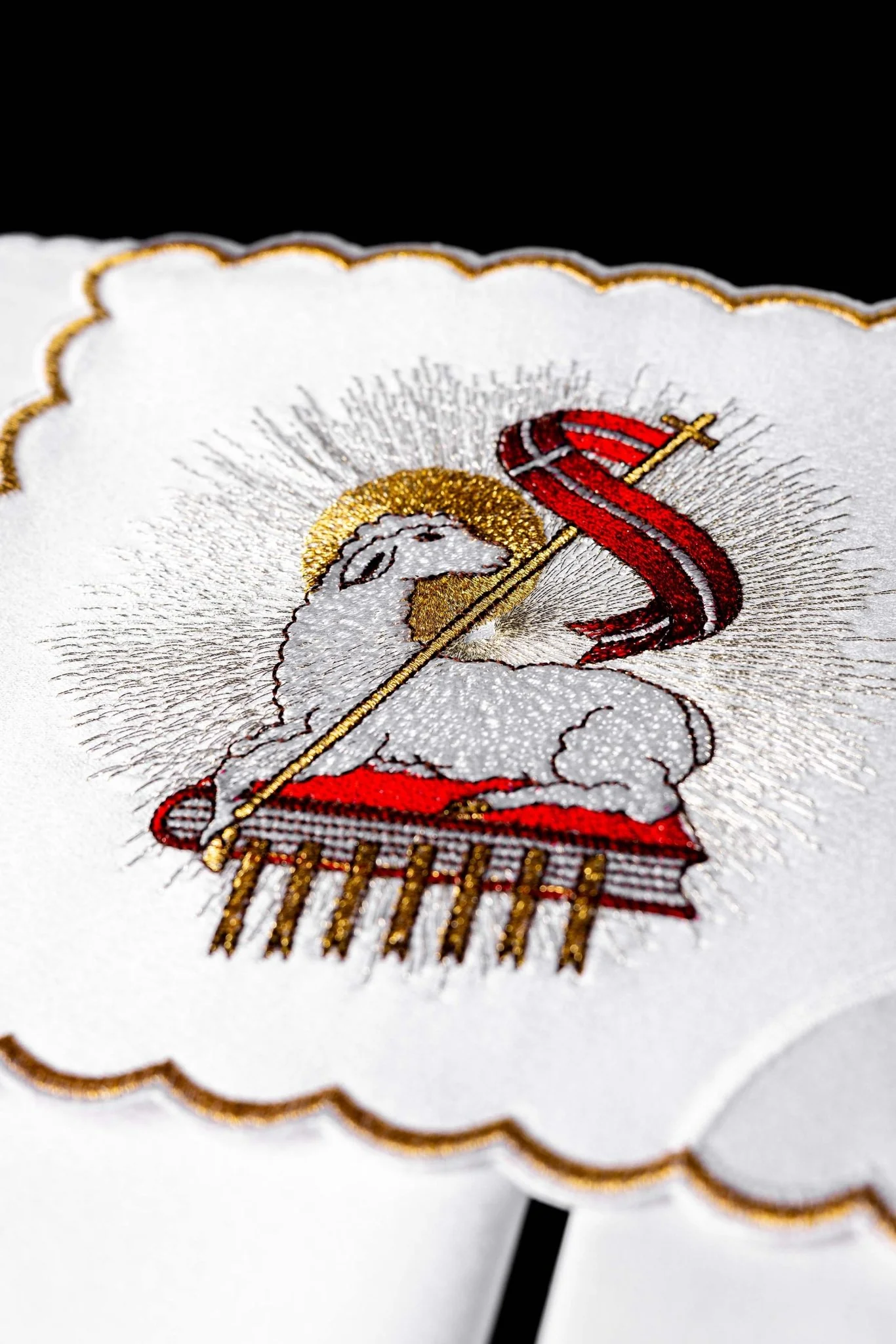 Chalice Linens Embroidered Lamb - Image 2