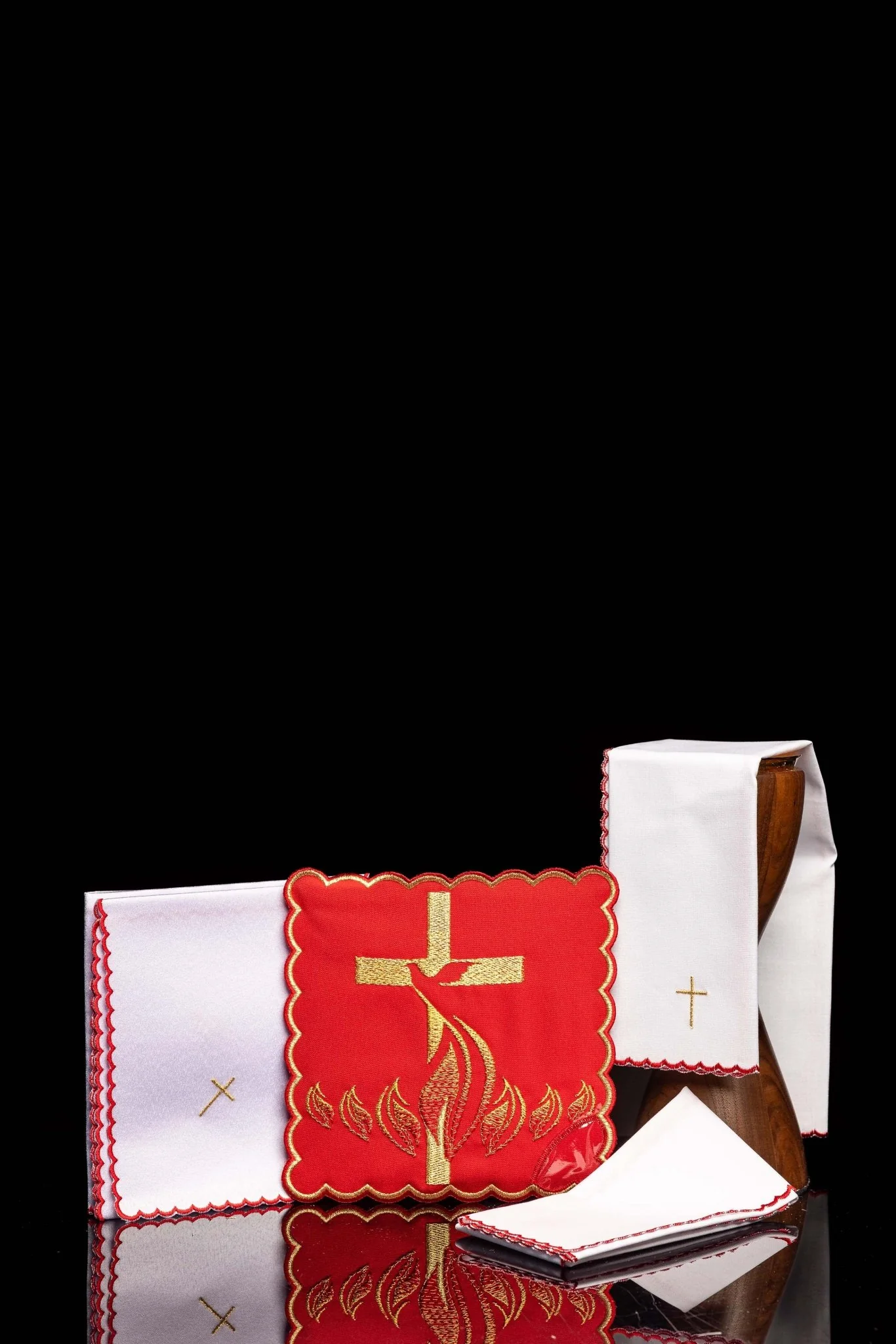 Chalice Linens Embroidered with Holy Spirit