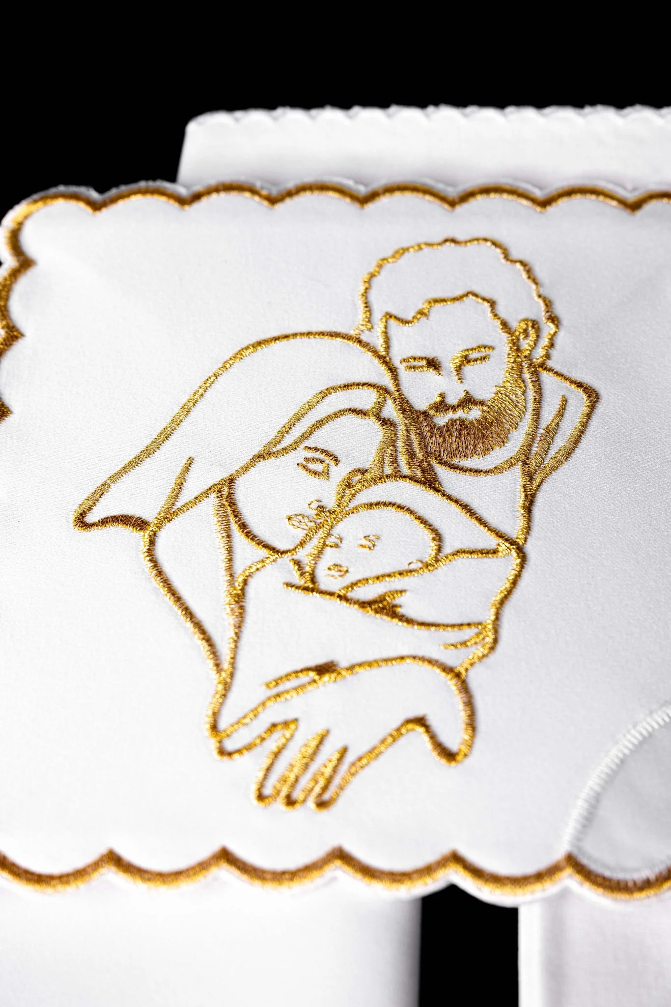 Chalice Linens with Holy Family Embroidery - Image 2