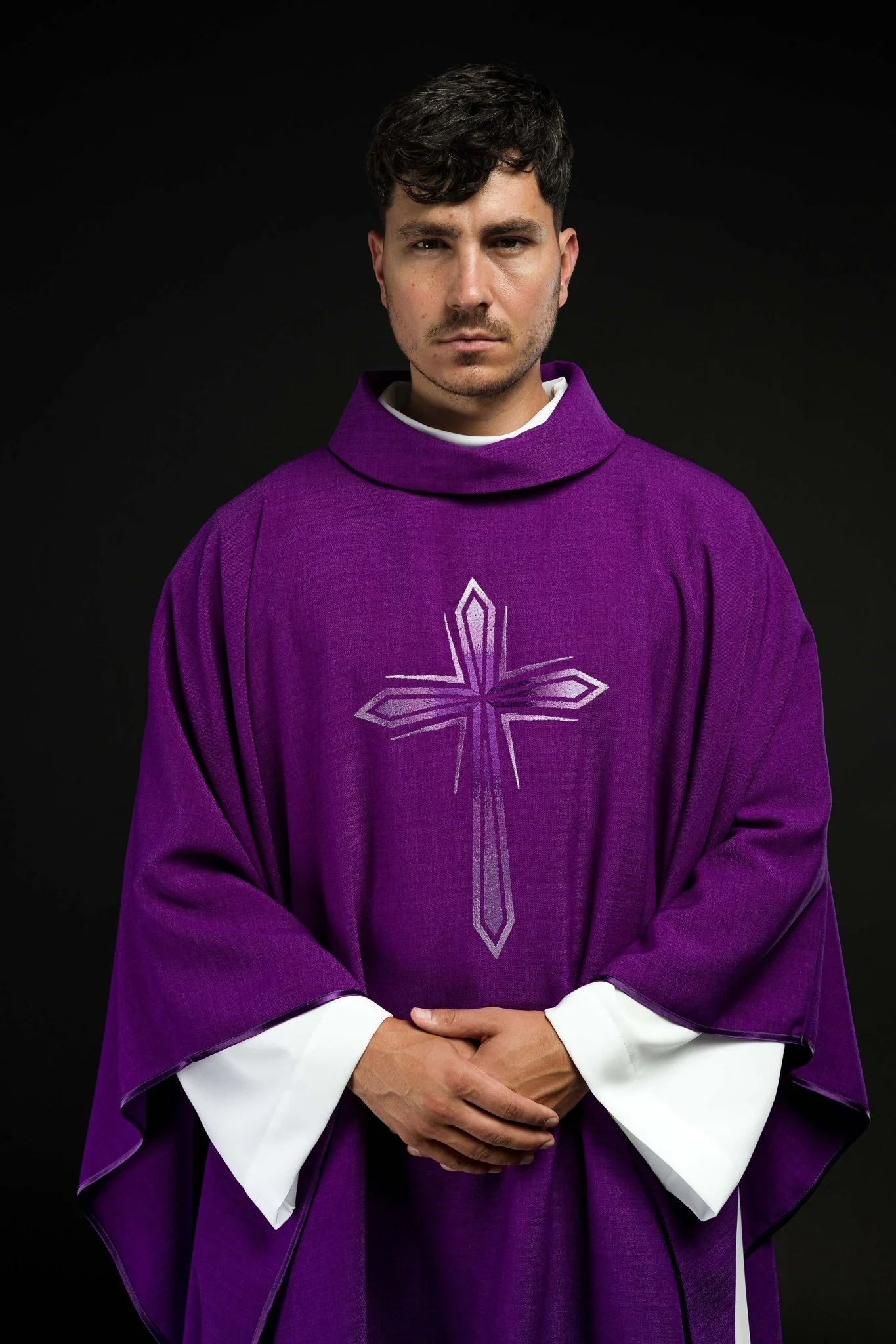 Chasuble embroidered with Green Cross
