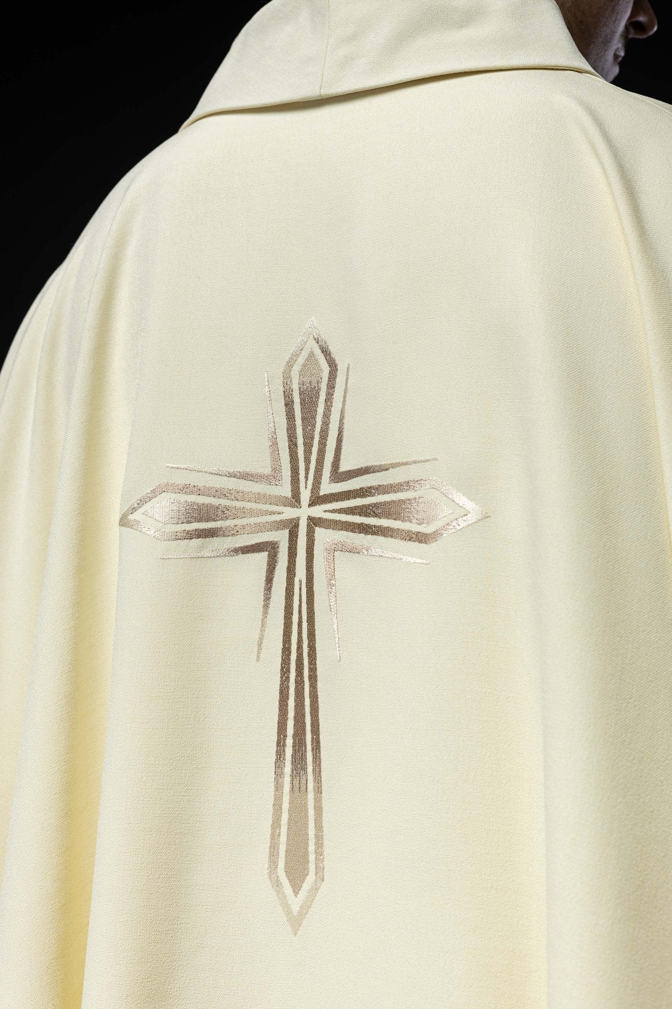 Chasuble embroidered with Purple Cross - Image 6