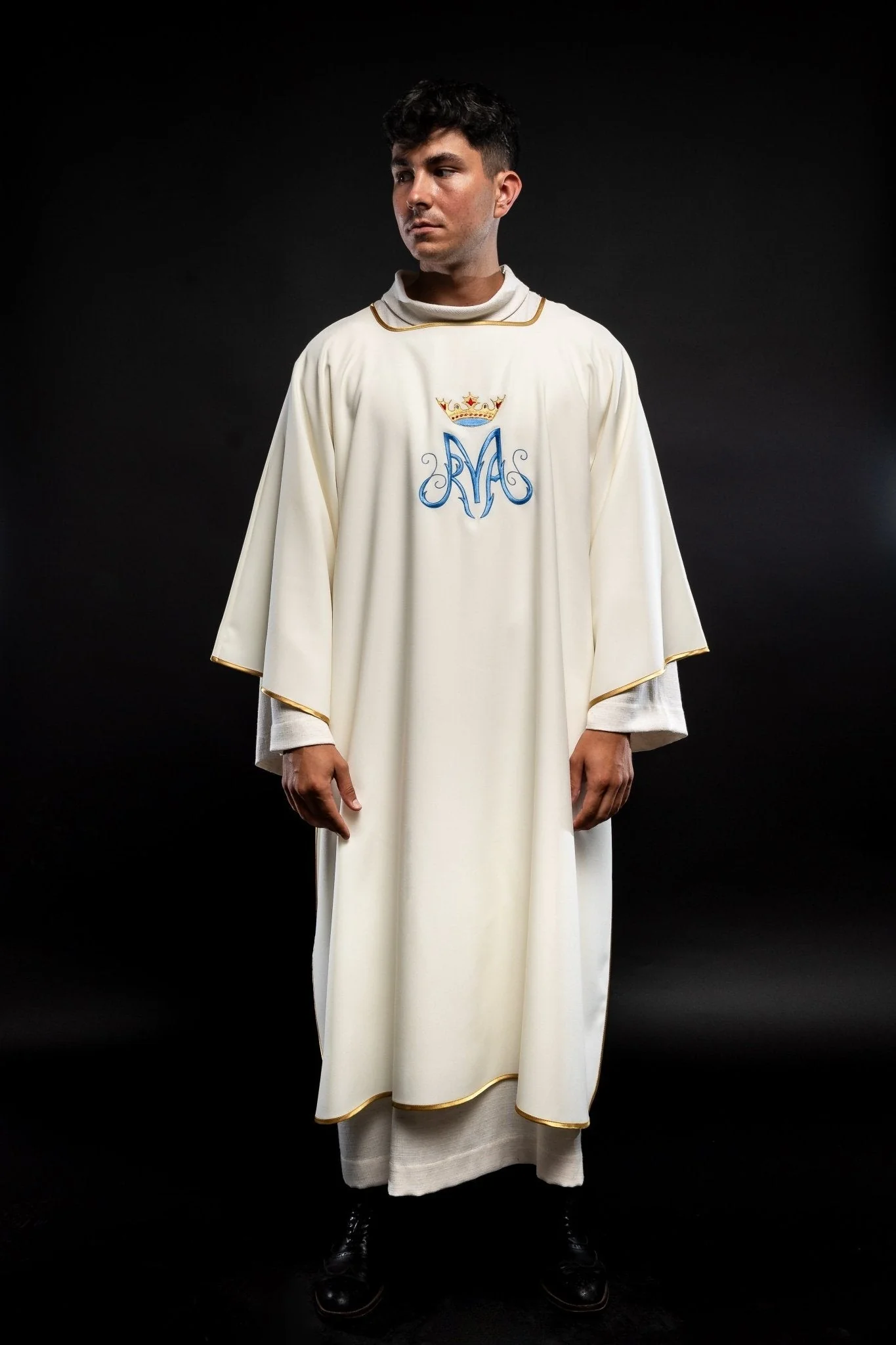 Dalmatic with Mary Motif Embroidery - Image 2