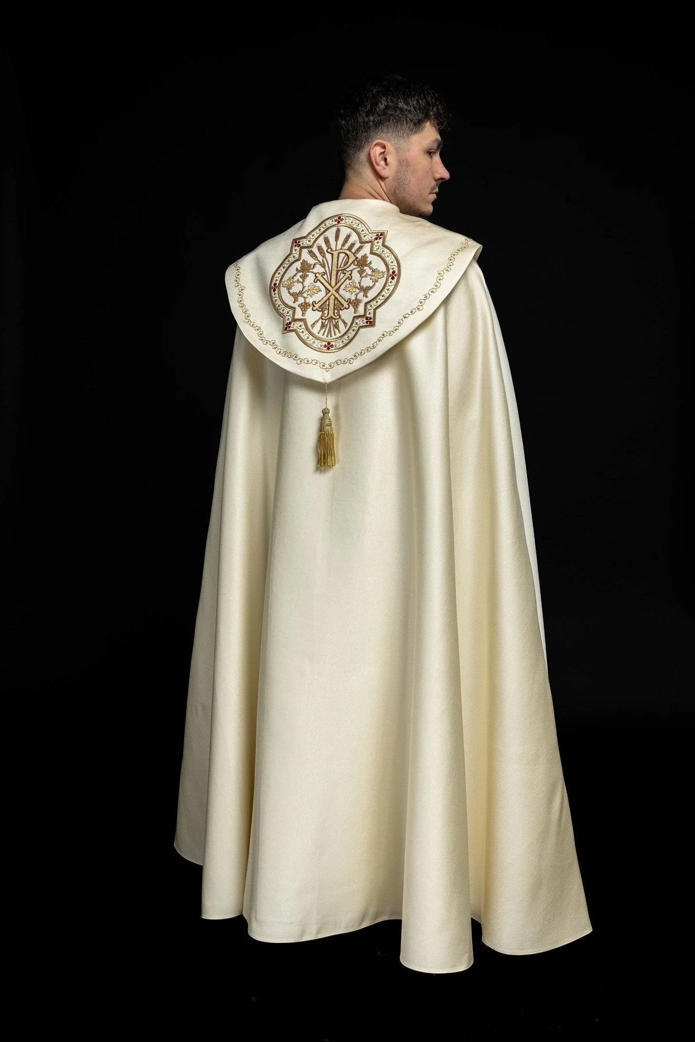 Decorated eucharistic cope with the PX monogram - Image 7