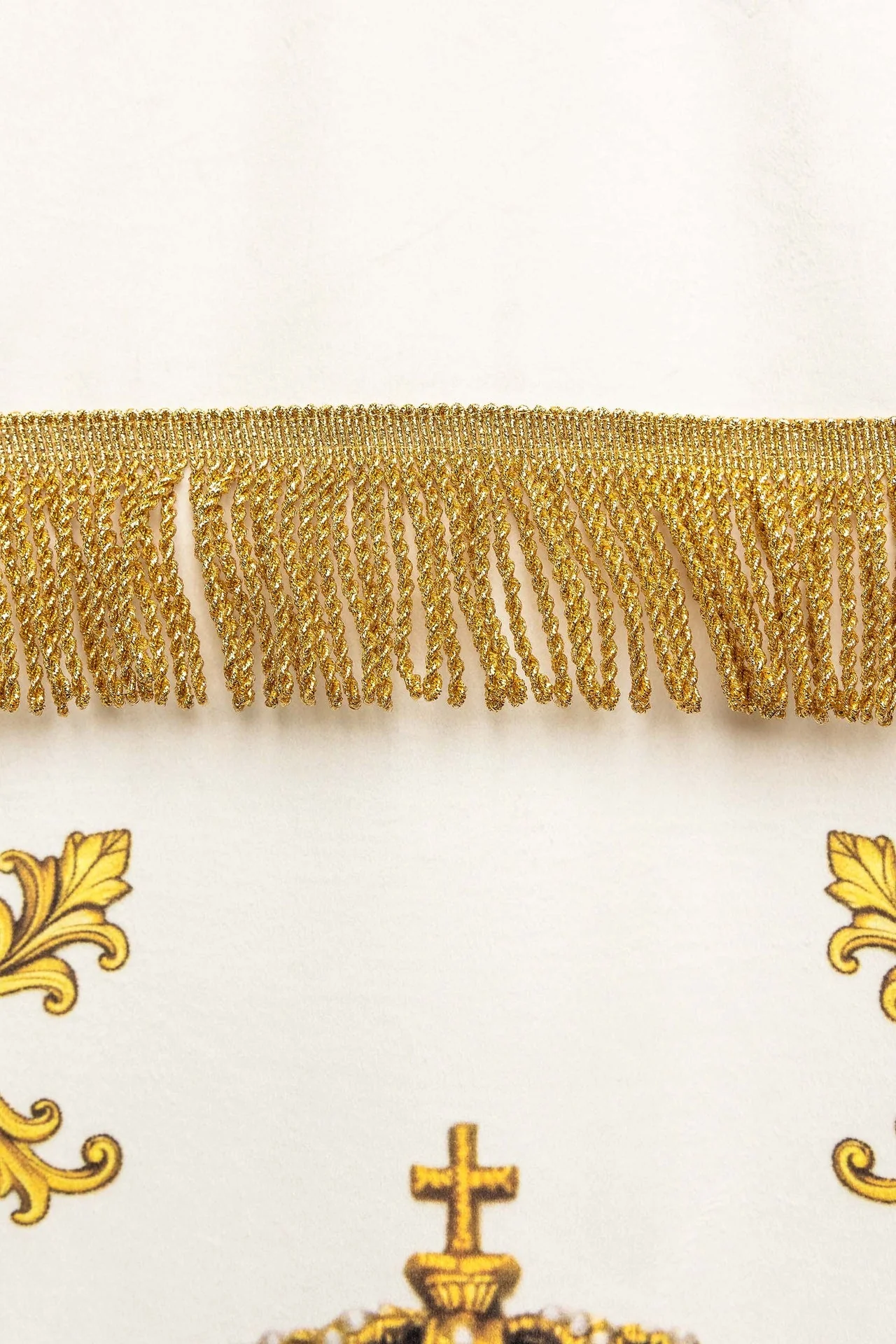 Double-sided Printed Liturgical Banner with the Sacred Heart of Jesus and IHS Christogram - Image 4