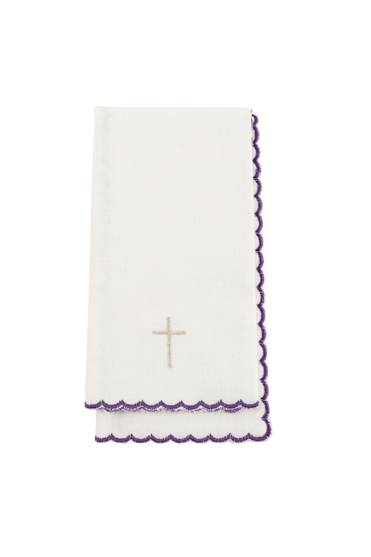 Embroidered chalice linens set Stations of the Cross - Image 3