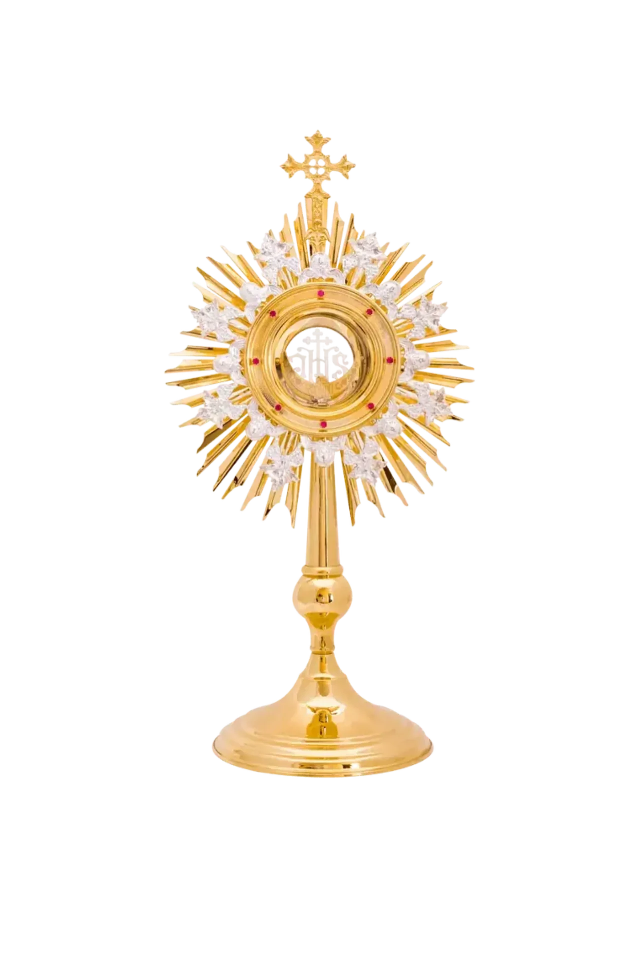 Gold-plated brass monstrance
