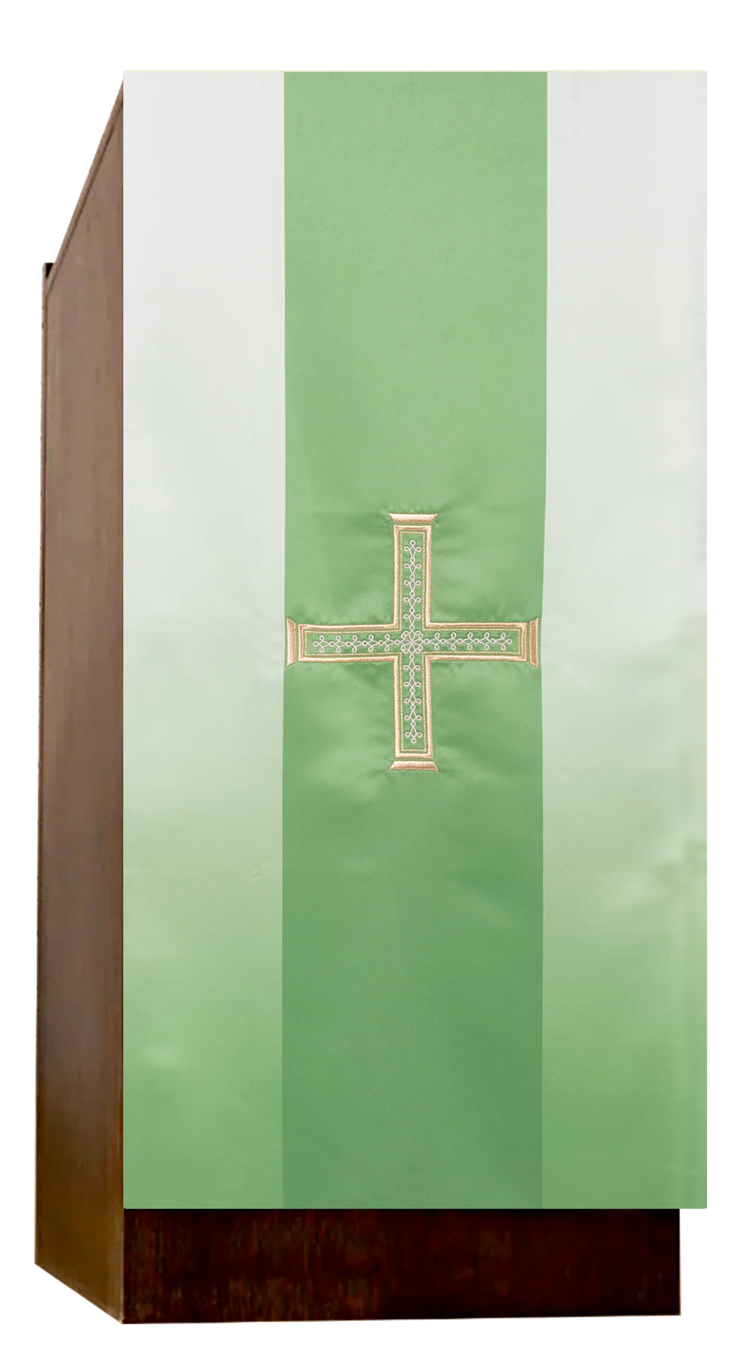 Green Ambo Cloth with a Cross Motif