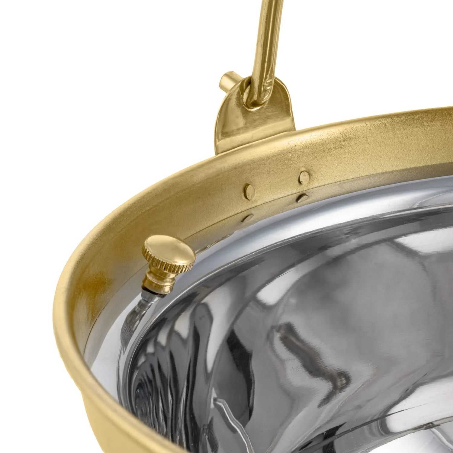 Holy water pot - brass - Image 2