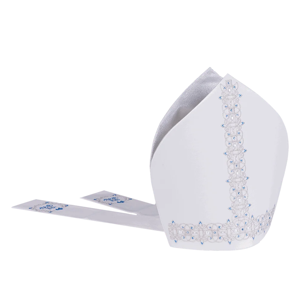 Mitre for bishop with Marian embroidery