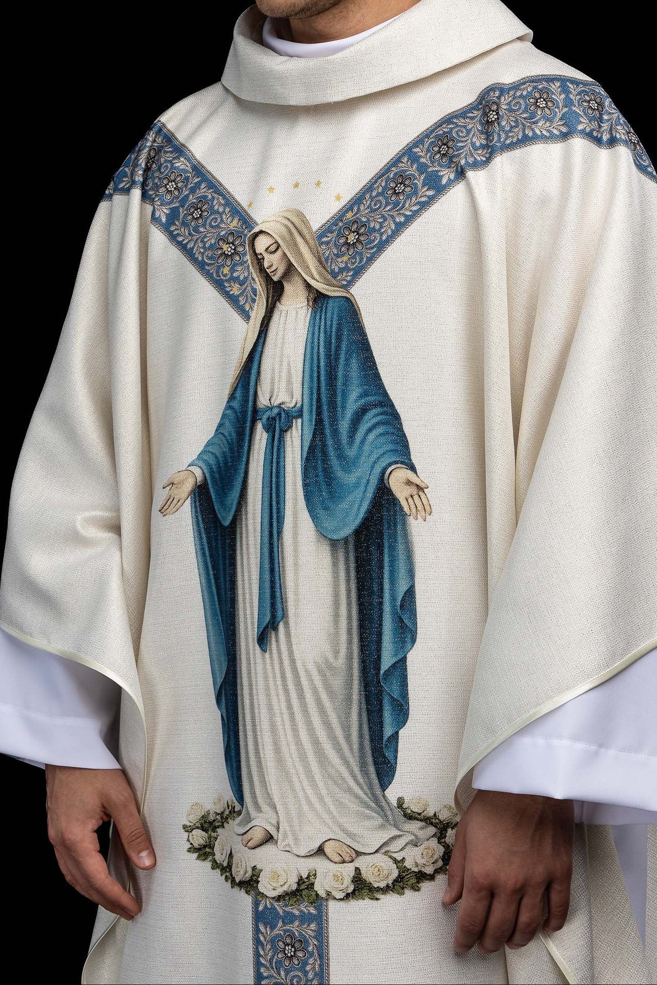 Printed chasuble with the image of the Immaculate Conception - Image 3