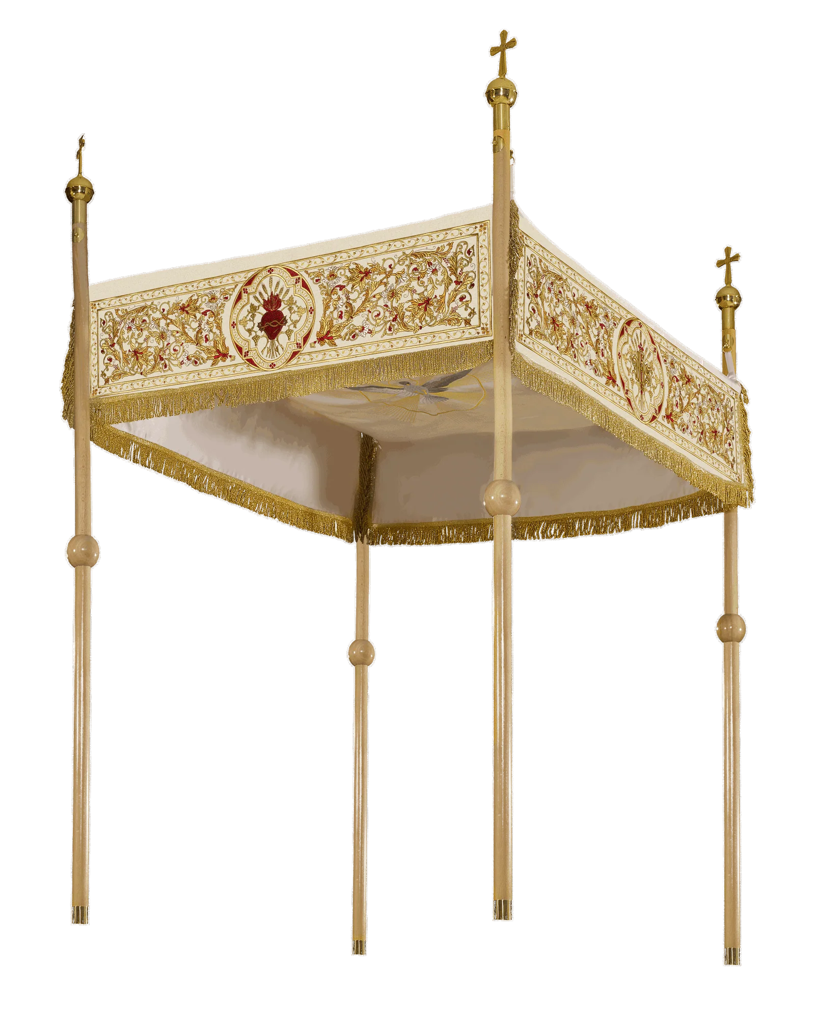 Processional canopy in bigger size 63 in × 79 in (160 cm x 200 cm)