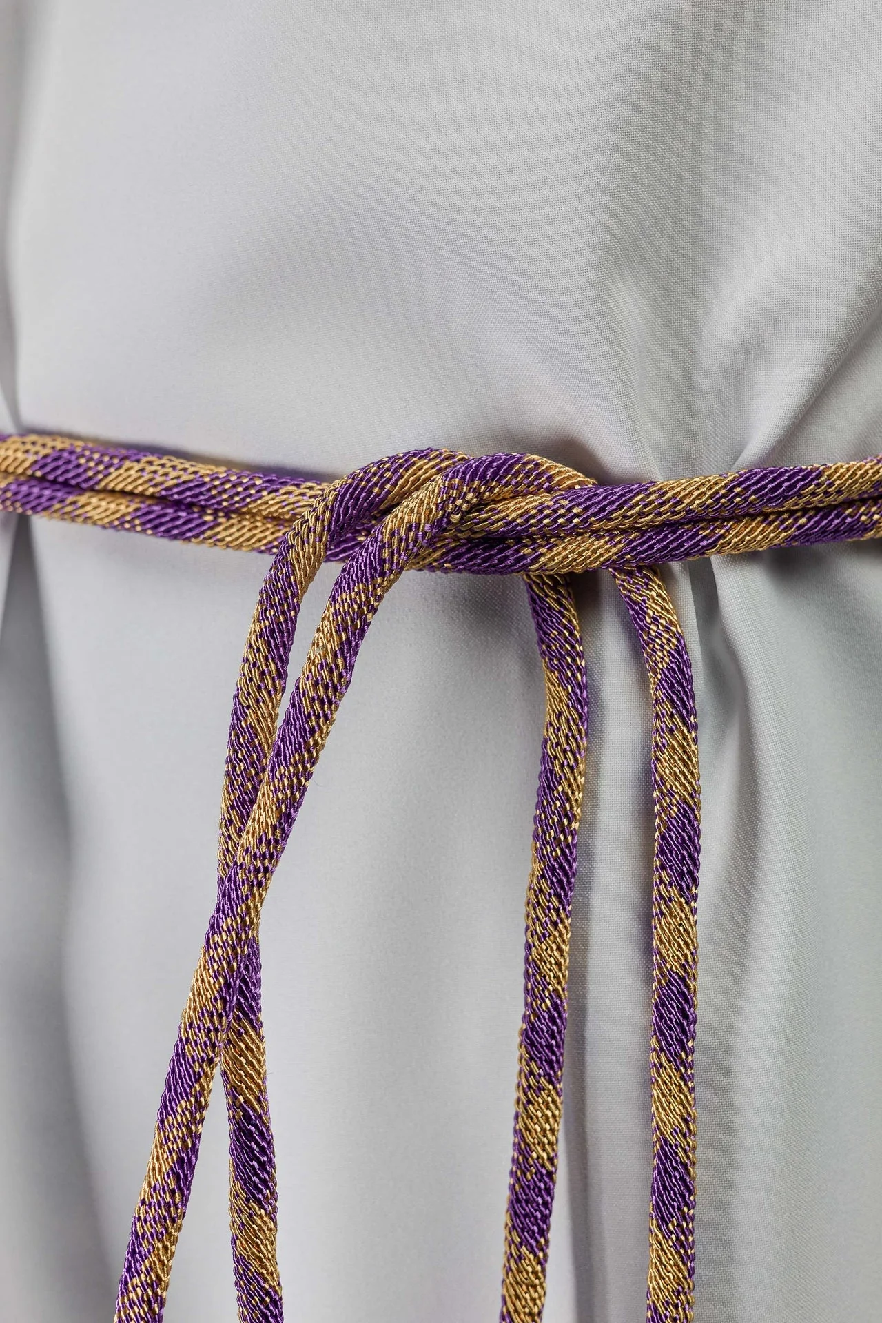 Purple and Gold Liturgical Cincture Premium - Image 4