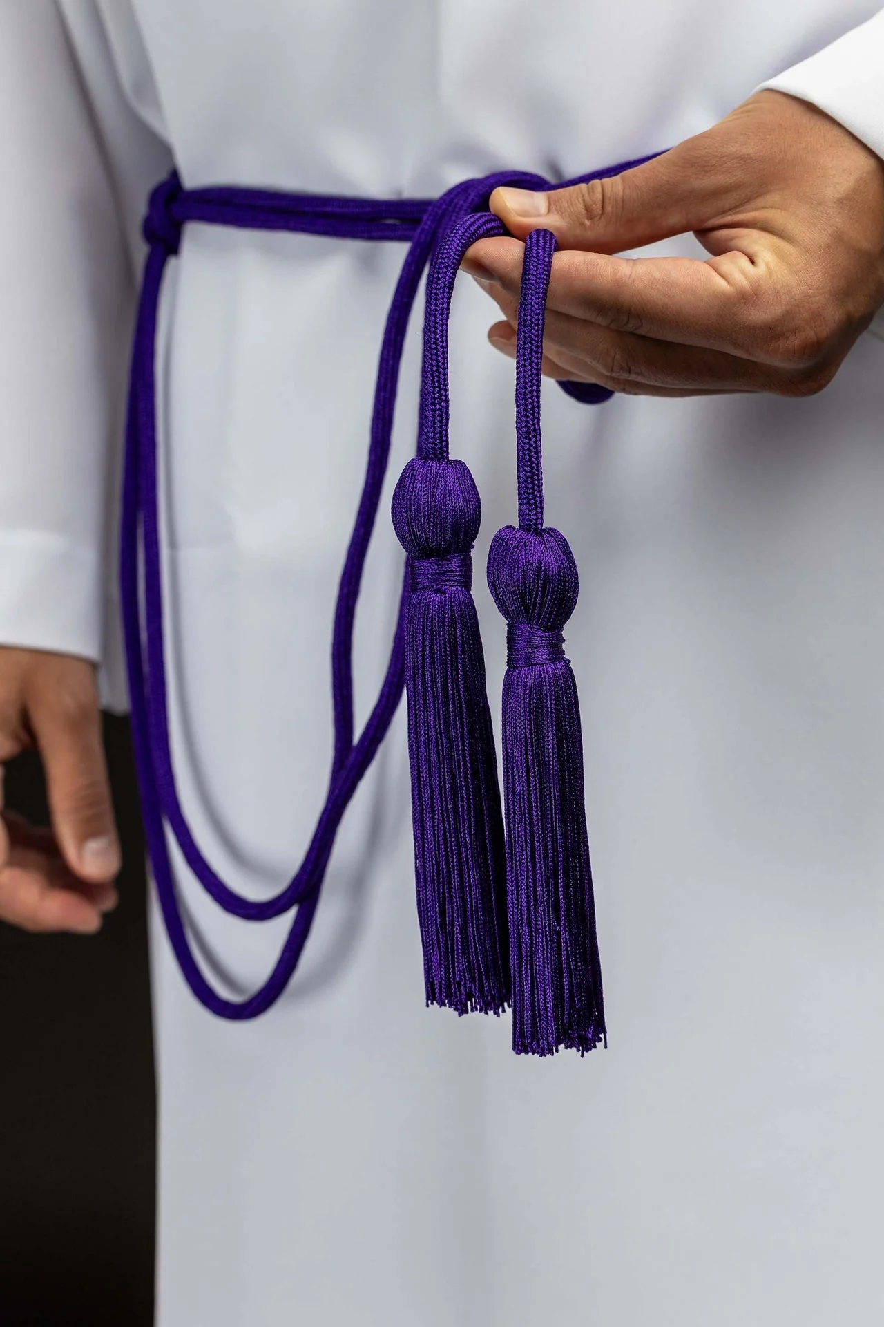 Purple Liturgical Cincture - Image 5