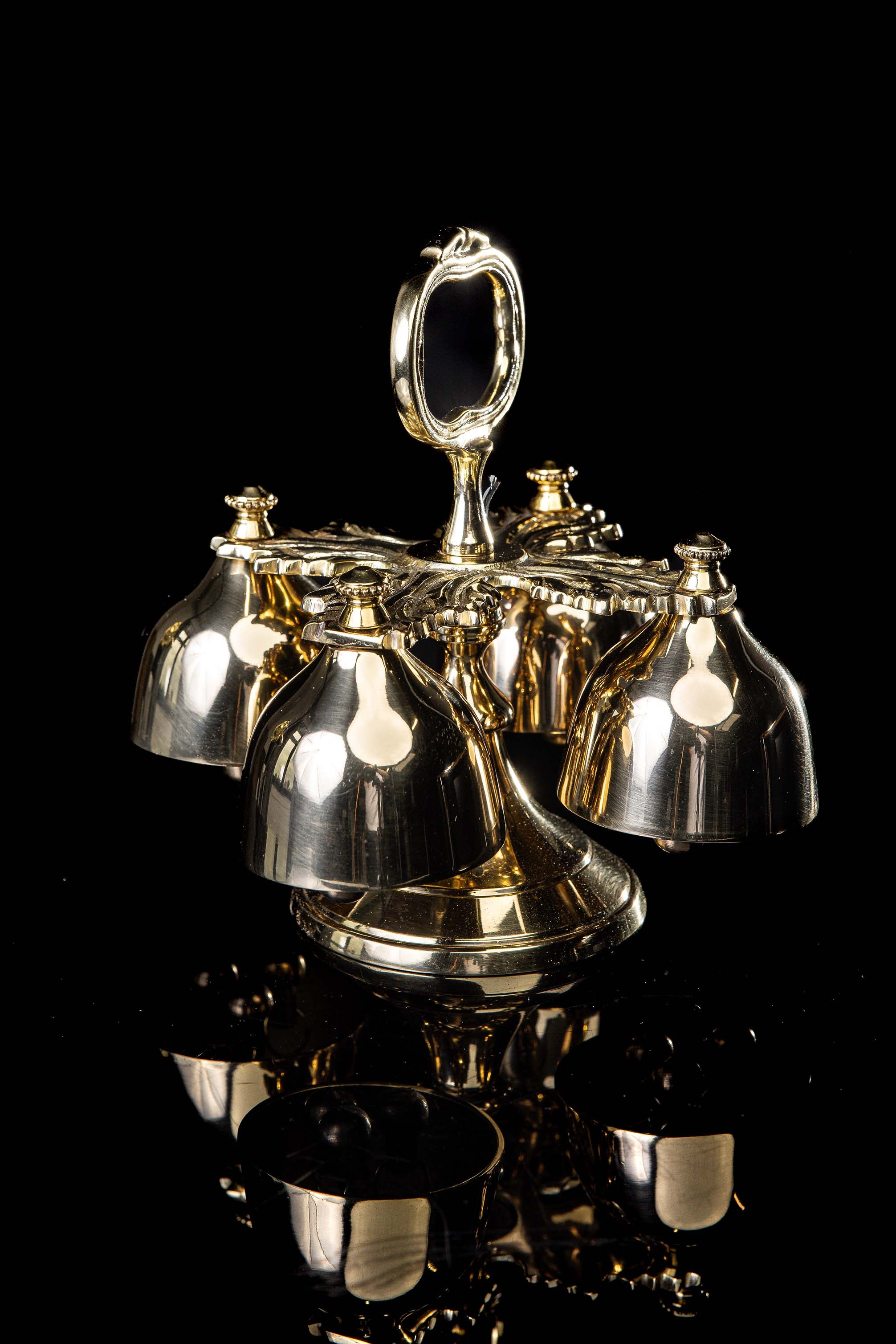 Quadruple bells - brass
