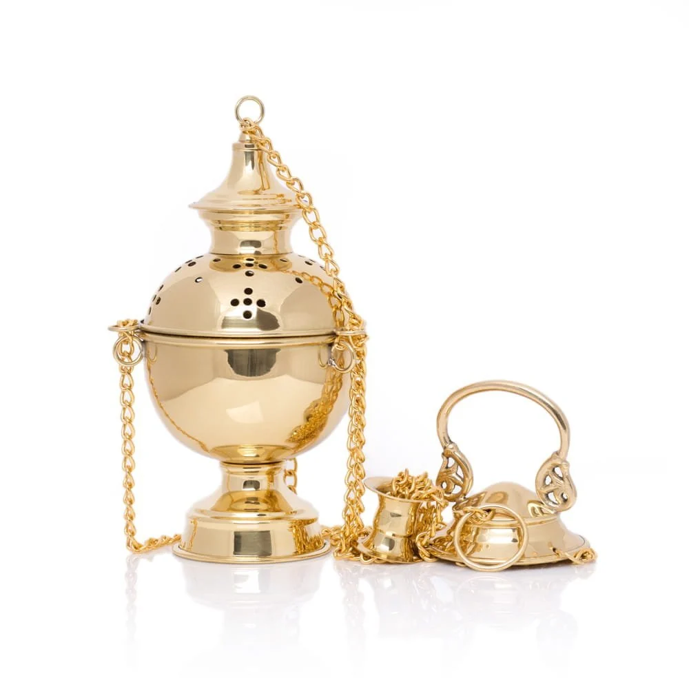 Thurible - brass - 23 cm
