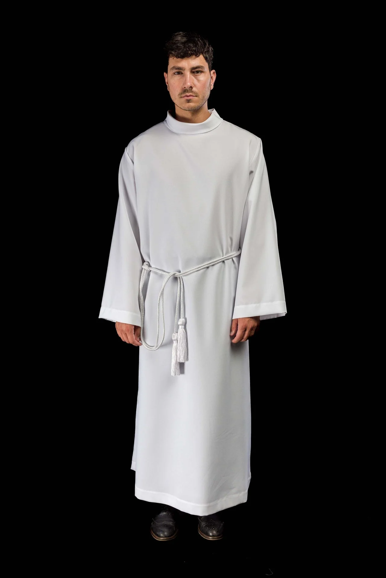 White liturgical cincture - Image 5